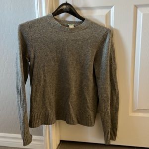 J.Crew grey Cashmere Sweater